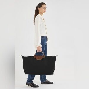 Longchamp LE PLIAGE ORIGINAL M TRAVEL BAG
Black - Recycled Canvas